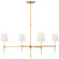 Bryant LED Chandelier in Hand-Rubbed Antique Brass (268|TOB5195HABL)