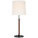 Bryant Wrapped LED Table Lamp in Bronze and Saddle Leather (268|TOB3581BZSDLL)