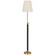 Bryant Wrapped LED Table Lamp in Hand-Rubbed Antique Brass and Chocolate Leather (268|TOB3580HABCHCL)