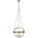 Reese LED Pendant in Soft Brass (268|MF5184SBCG)