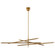 Rousseau LED Chandelier in Antique-Burnished Brass (268|KW5595ABECG)