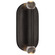Rousseau LED Wall Sconce in Bronze (268|KW2282BZCG)