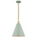 Theo LED Pendant in Pale Blue and Gild (268|JN5321PLBG)