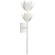 Alberto LED Wall Sconce in Plaster White (268|JN2043PW)