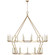 Darlana Ring LED Chandelier in Antique-Burnished Brass (268|CHC5278AB)