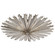 Claymore LED Flush Mount in Burnished Silver Leaf (268|CHC4400BSL)