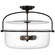 Lorford Three Light Semi-Flush Mount in Aged Iron (268|CHC4270AICG)