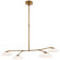 Brindille LED Chandelier in Soft Brass (268|CD5014SBWG)