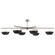 Valencia LED Chandelier in Polished Nickel (268|ARN5521PNBLK)