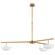 Valencia LED Chandelier in Hand-Rubbed Antique Brass (268|ARN5520HABWHT)