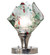 Tossed Salad One Light Accent Lamp in Polished Nickel (57|262876)