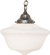 Schoolhouse One Light Pendant in Antique Brass (57|261019)