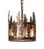 Tall Pines Three Light Pendant in Antique Copper (57|260024)