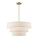 Chandler Four Light Pendant Chandelier in Antique Brass (107|5672401)