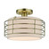 Blanchard One Light Semi-Flush Mount in Antique Brass (107|5511701)