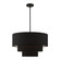 Bainbridge Four Light Pendant Chandelier in Black (107|5027404)