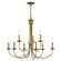 Estate Nine Light Chandelier in Antique Gold Leaf (107|4268748)