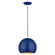 Piedmont One Light Pendant in Shiny Cobalt Blue with Polished Chrome (107|4118137)