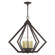 Prism Six Light Chandelier in English Bronze with Antique Brass (107|4092692)