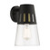 Covington One Light Outdoor Wall Lantern in Black with Soft Gold (107|2797204)