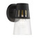 Covington One Light Outdoor Wall Lantern in Black with Soft Gold (107|2797104)