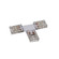Cob Tape Accessory T Connector in White (167|NATLCBT)