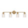 Sayward Four Light Bath in Satin Brass (454|DJV1004SB)