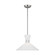 Belcarra One Light Pendant in Brushed Steel (454|DJP1091BS)