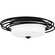 Calliope Two Light Flush Mount in Matte Black (10|CPE1620MBK) Calliope Two Light Flush Mount in Matte Black (10|CPE1620MBK)