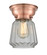 Franklin Restoration LED Flush Mount in Antique Copper (405|6231FACG142LED)