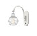 Ballston One Light Wall Sconce in White Polished Chrome (405|5181WWPCG12136)