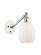 Ballston LED Wall Sconce in White Polished Chrome (405|3171WWPCG81LED)