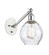 Ballston LED Wall Sconce in White Polished Chrome (405|3171WWPCG362LED)