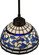 Tiffany Turning Leaf One Light Pendant in Mahogany Bronze (57|136653)