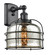 Ballston Urban LED Wall Sconce in Matte Black (405|9161WBKG78CE)