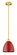 Edison One Light Mini Pendant in Satin Gold (405|6161SSGMBD9RD)