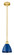 Edison One Light Mini Pendant in Satin Gold (405|6161SSGMBD75BL)