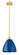 Edison One Light Mini Pendant in Satin Gold (405|6161SSGMBD12BL)