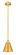 Edison One Light Mini Pendant in Satin Gold (405|6161SSGMBC8SG)