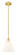 Edison One Light Mini Pendant in Satin Gold (405|6161SSGGBD91)