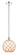 Edison One Light Mini Pendant in Polished Chrome (405|6161SPCG12110RB)