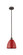 Edison One Light Mini Pendant in Oil Rubbed Bronze (405|6161SOBMBD9RD)