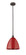 Edison One Light Mini Pendant in Oil Rubbed Bronze (405|6161SOBMBD12RD)