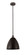 Edison One Light Mini Pendant in Oil Rubbed Bronze (405|6161SOBMBD12OB)