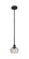Edison One Light Mini Pendant in Matte Black (405|6161SBKG92)