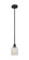 Edison One Light Mini Pendant in Matte Black (405|6161SBKG2511)