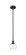 Edison One Light Mini Pendant in Matte Black (405|6161SBKG1226)