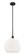 Edison One Light Pendant in Matte Black (405|6161SBKG12114)