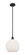 Edison One Light Mini Pendant in Matte Black (405|6161SBKG12112)