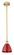 Edison One Light Mini Pendant in Brushed Brass (405|6161SBBMBD75RD)